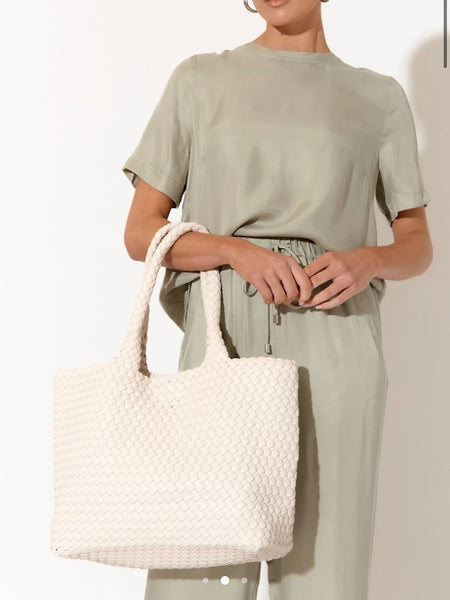 Mimie Woven Slouch Bag