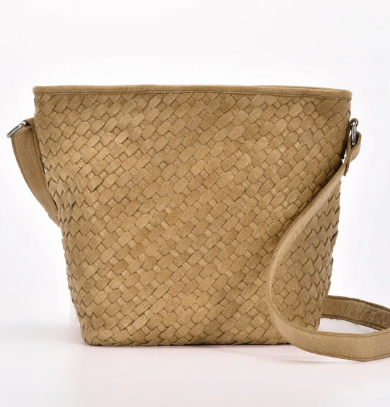 Canterbury Woven Leather Bag