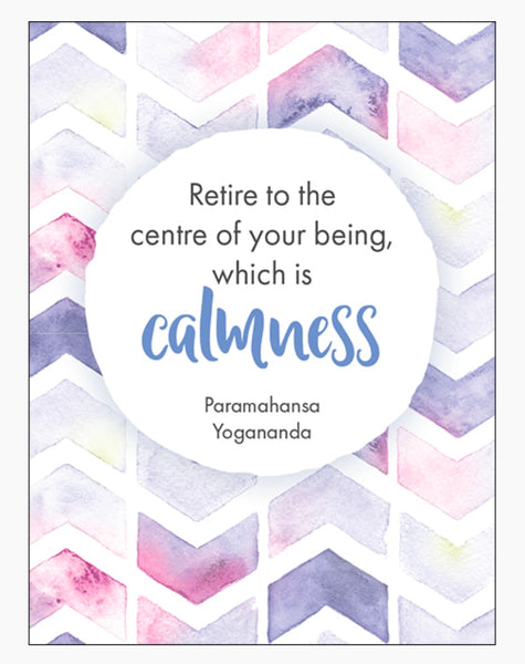 Peace & Harmony Affirmation card set