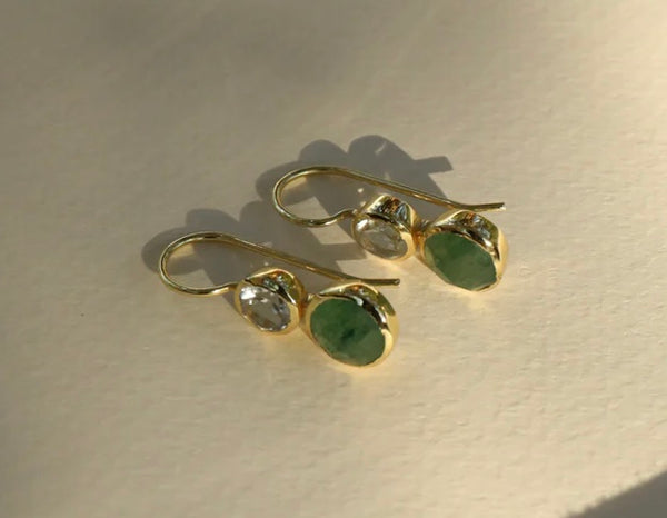 Lilypad Earrings