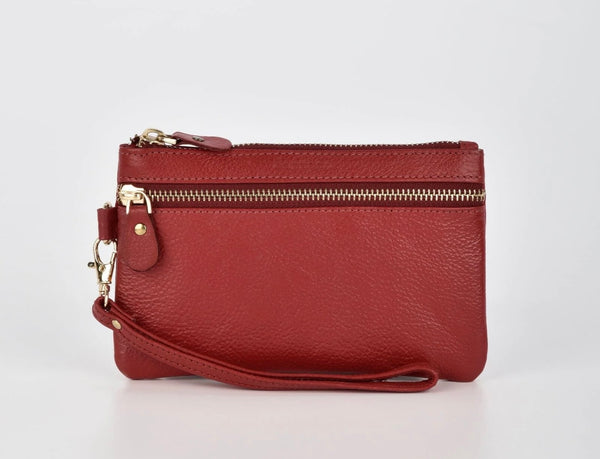 Moorabbin Leather Wristlet