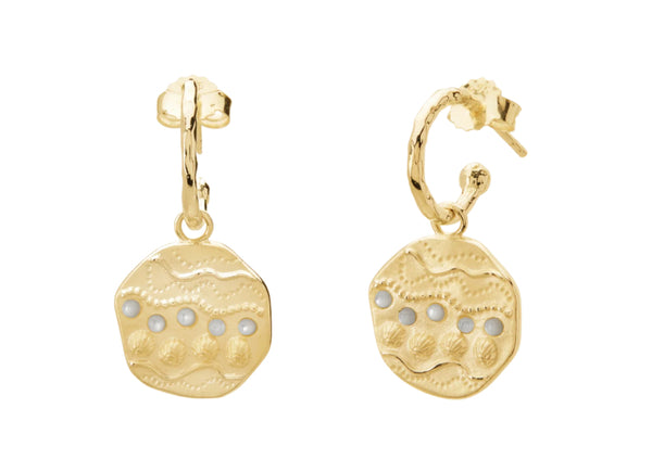 Ocean Dreamer hoop earrings