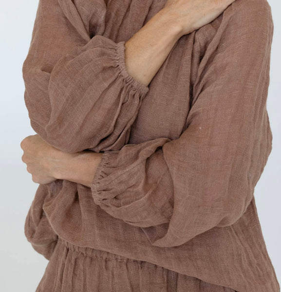 Lulu Reversible Linen Top