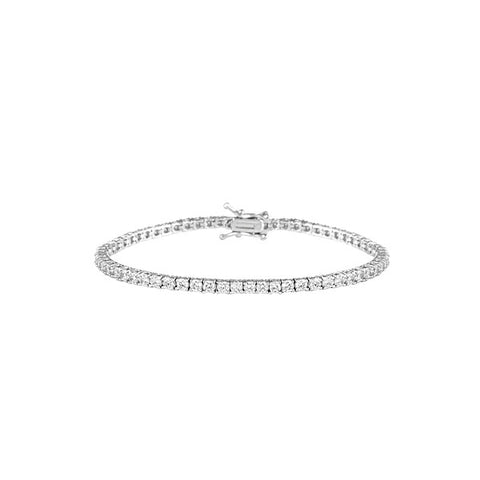 Tennis Bracelet - Small Silver
