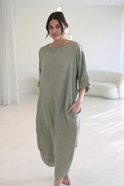 Malle Linen Dress