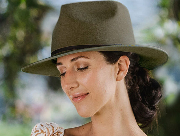Meribel 100% Australian Wool Felt Fedora -