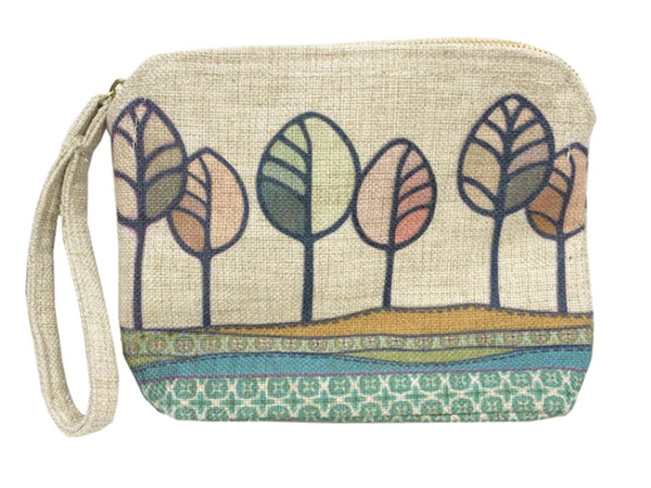 Linen Clutch Bag