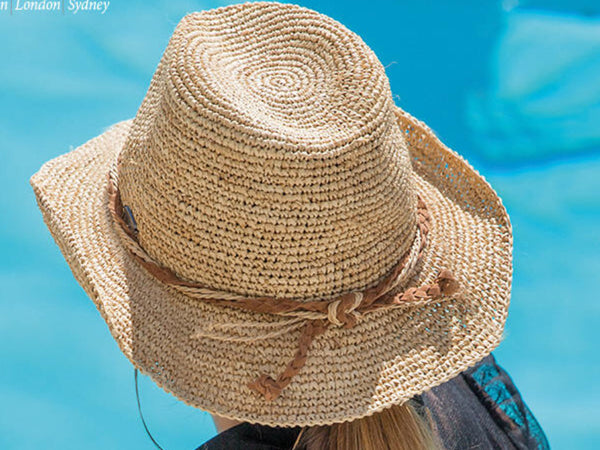 Marjo Rafia Cowboy Hat