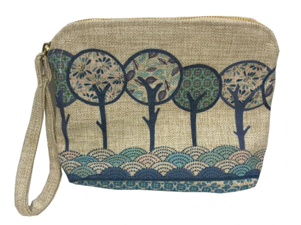 Linen Clutch Bag