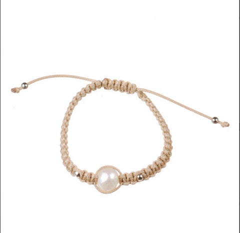 Hope Single Pearl Bracelet