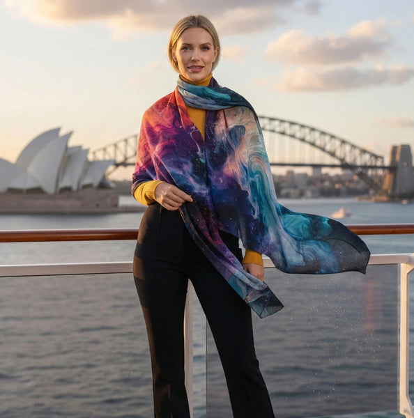 Justine wool scarf