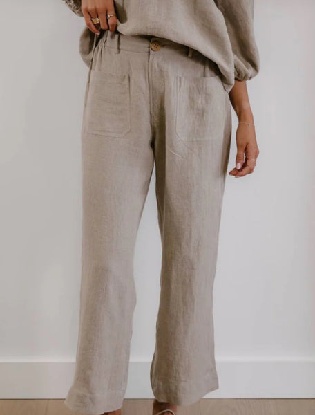 Tess  Pants- Natural