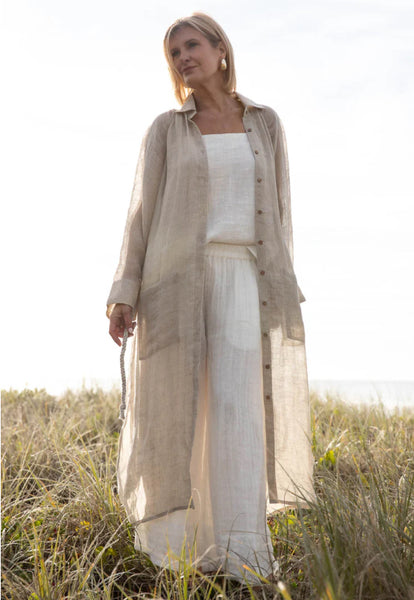 Desert Linen Duster