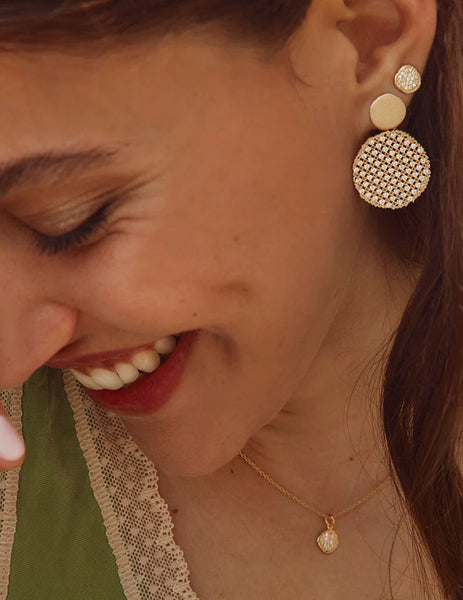 Sahara Pave Necklace