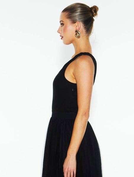 Statues Twist Cami-Black