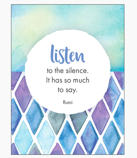 Peace & Harmony Affirmation card set