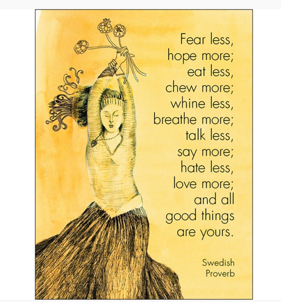 Positivity box cards