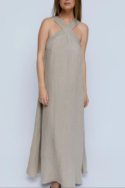 Anouk Linen Dress - Natural