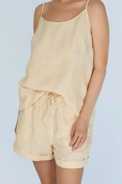 Clementine Linen Shorts