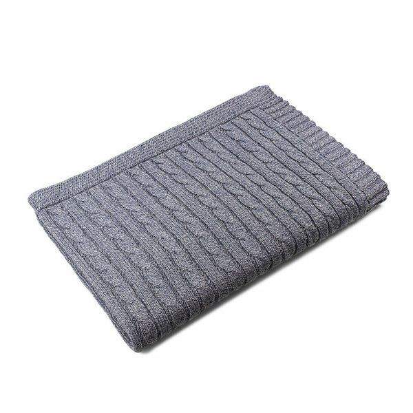 Sammi Cable Baby Stroller Blanket