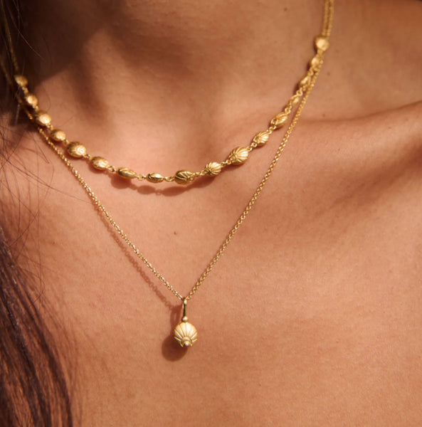 Soul Protecter Shell Charm Necklace