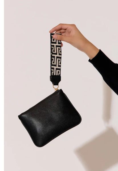 Leila Geo Webbing Pouch