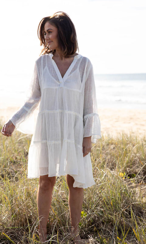 Como Linen Dress