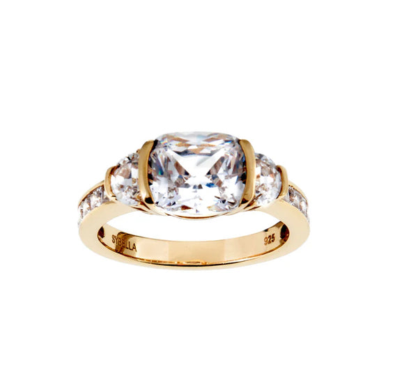Lillian gold ring