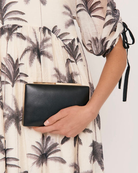 Essential Structured Clutch-Black