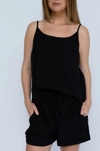 Clementine Linen Shorts