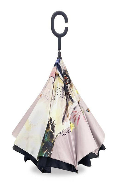 Reverse Umbrella with Sun Safe UPF50 - Kookaburra