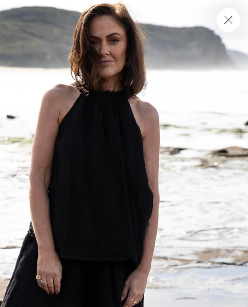 Ava Linen Top