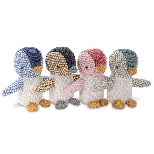 Baby Pingu Stuffed Toy  with Gentle Rattle