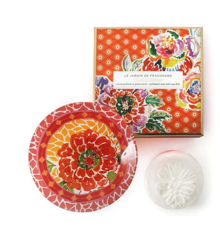TILLEUL CEDRAT  perfumed soap and soap dish