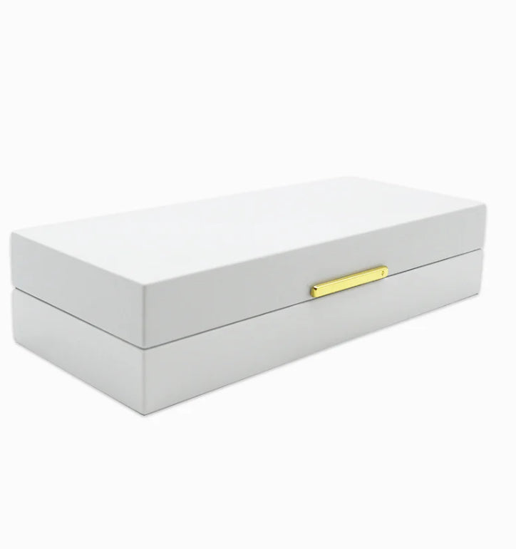 Long Lacquered Jewellery Box