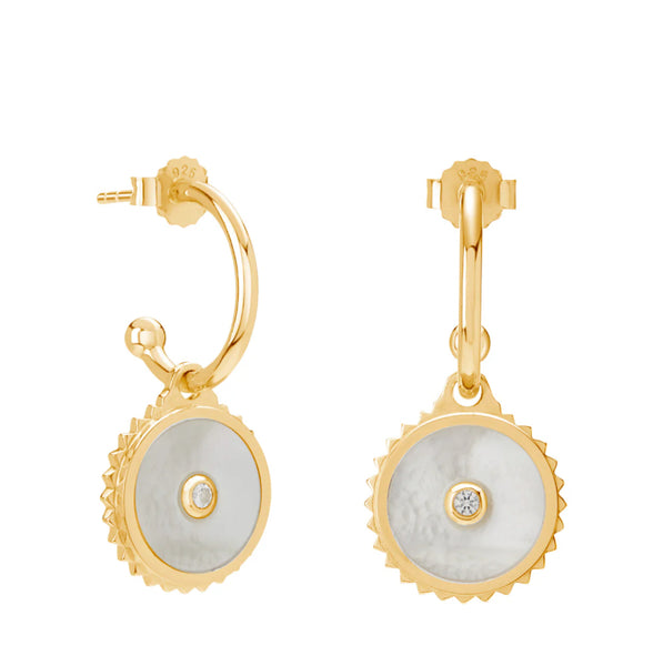 Halcyon Shield Earrings