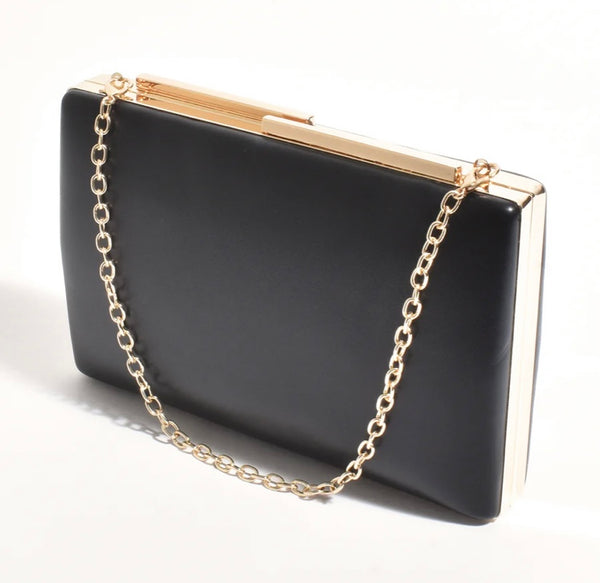 Essential Structured Clutch-Black