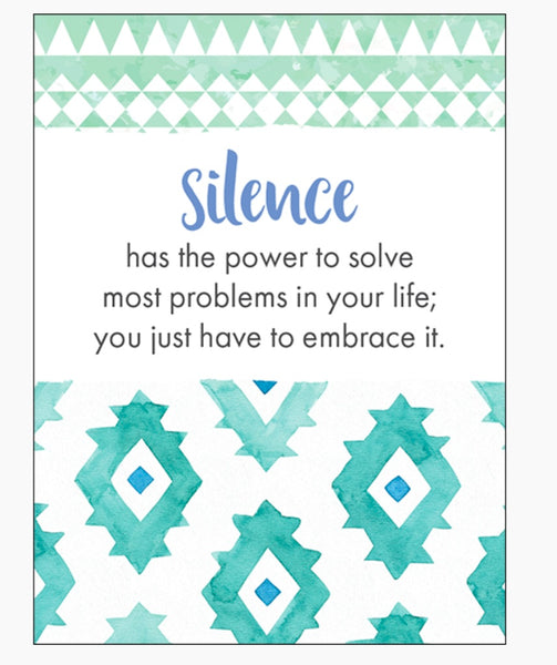 Peace & Harmony Affirmation card set