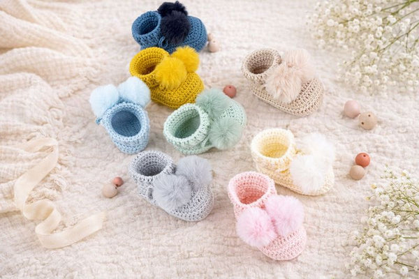 Topsy Pom Pom Bootees