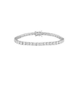 Tennis Bracelet- Small Silver
