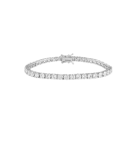 Tennis Bracelet- Small Silver