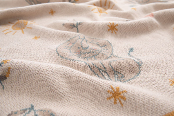 Elio Lion Baby Multi-Purpose Knit Blanket