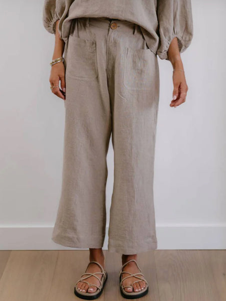 Tess  Pants- Natural