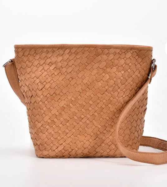 Canterbury Woven Leather Bag