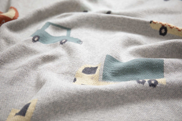 Roadie Cotton Baby Multi-Purpose Knit Blanket