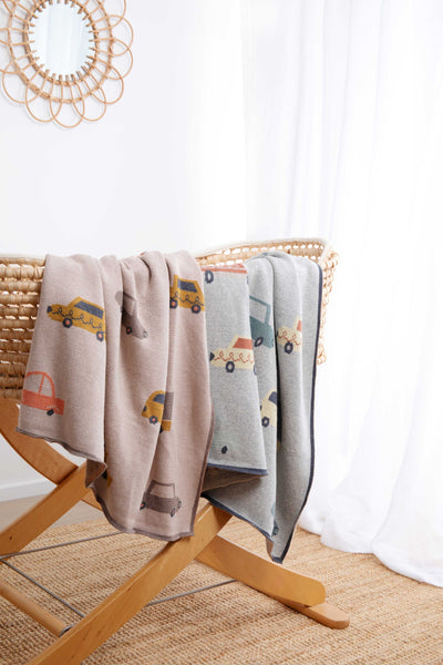 Roadie Cotton Baby Multi-Purpose Knit Blanket