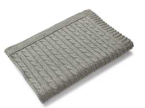 Sammi Cable Baby Stroller Blanket