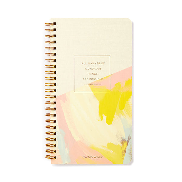 Weekly Planner-Undated All Manner of Wondrous Things are Possible