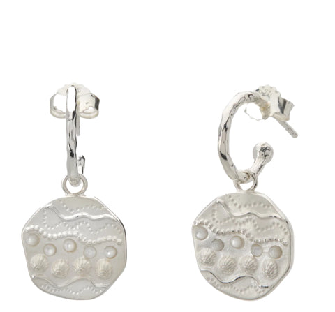 Ocean Dreamer hoop earrings