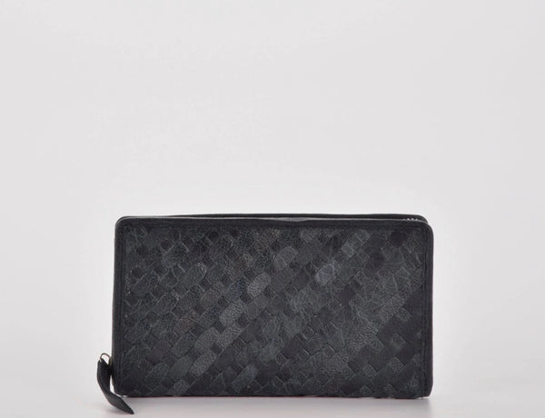 Deakin Leather Woven Wallet